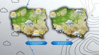 Prognoza pogody na czwartek i piątek