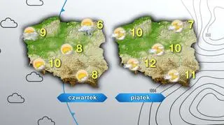 Prognoza pogody na czwartek i piątek
