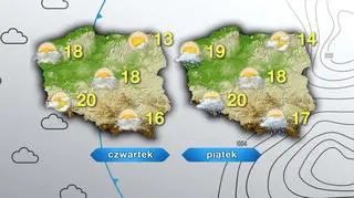 Prognoza pogody na czwartek i piątek
