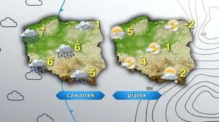 Prognoza pogody na czwartek i piątek