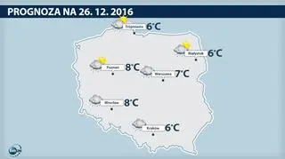 Prognoza pogody na drugi dzień świąt