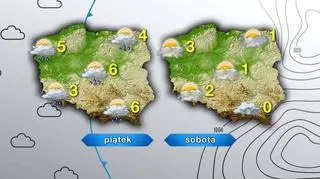 Prognoza pogody na piątek i sobotę