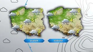 Prognoza pogody na piątek i sobotę