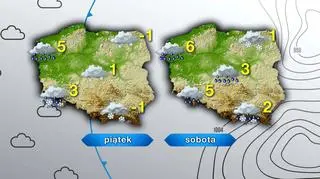 Prognoza pogody na piątek i sobotę
