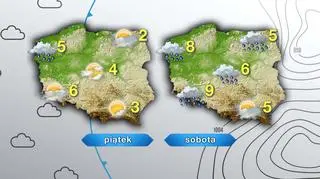 Prognoza pogody na piątek i sobotę