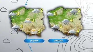 Prognoza pogody na piątek i sobotę