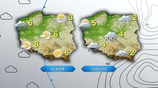 Prognoza pogody na piątek i sobotę