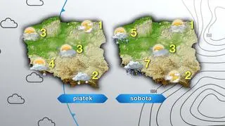 Prognoza pogody na piątek i sobotę