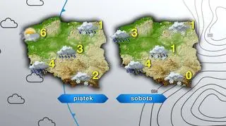 Prognoza pogody na piątek i sobotę