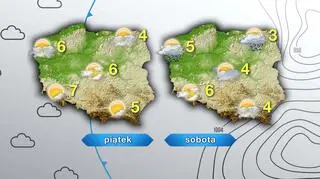 Prognoza pogody na piątek i sobotę