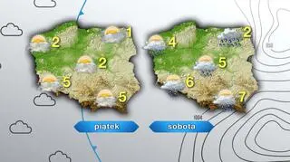 Prognoza pogody na piątek i sobotę