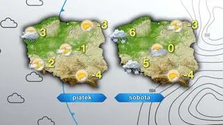 Prognoza pogody na piątek i sobotę