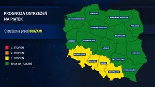 Prognoza pogody na piątek