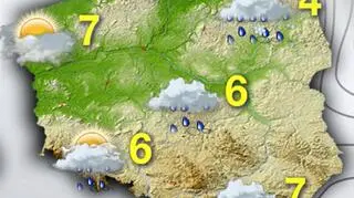 Prognoza pogody na sobotę, 11 marca