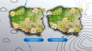 Prognoza pogody na sobotę i niedzielę