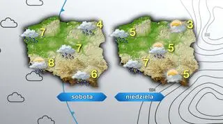 Prognoza pogody na sobotę i niedzielę