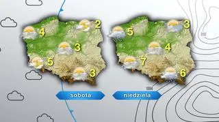 Prognoza pogody na sobotę i niedzielę 