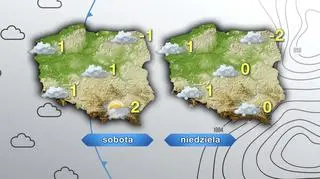 Prognoza pogody na sobotę i niedzielę