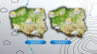 Prognoza pogody na sobotę i niedzielę
