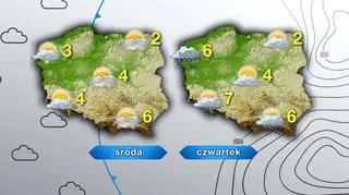 Prognoza pogody na środę i czwartek