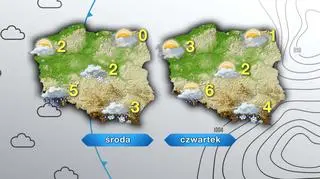 Prognoza pogody na środę i czwartek