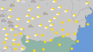 Prognoza pogody w Bułgarii (wetteronline.de)