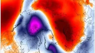 Prognoza średniego ciśnienia na najbliższe 5 dni (GFS/University of Maine)