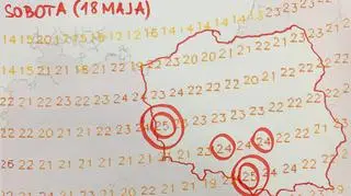 Prognoza temperatury na sobotę 18 maja