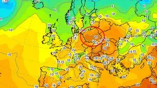 Prognoza temperatury w Europie na niedzielę