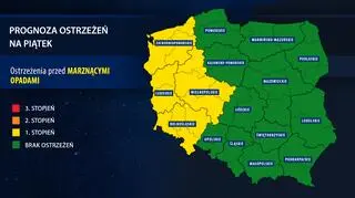 Prognoza zagrożeń na piątek