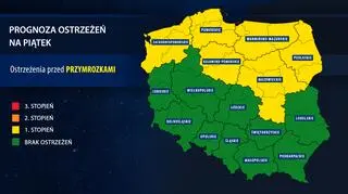 Prognoza zagrożeń na piątek