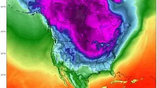 Prognozowana minimalna temperatura w najbliższych dniach (climatereanalyzer