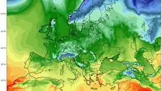 Prognozowana temperatura maksymalna 9 marca (GFS/University of Maine)