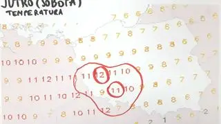 Prognozowana temperatura w Polsce na sobotę (tvnmeteo