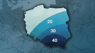 Prognozowane opady na noc 15/16.05
