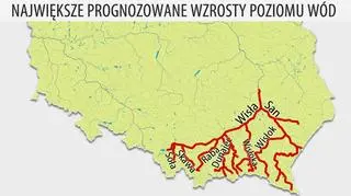 Prognozowane stany wód