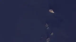 Przed erupcją wulkanu / NASA