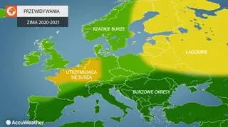 Przewidywania meteorologów AccuWeather na zimę 2020/2021