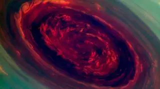 Róża Saturna - serce wirującego fenomenu