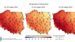 Rozkład maksymalnej temperatury powietrza wg modelu IMGW-TWS (IMGW)