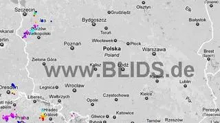 Ścieżka burz nad Polską (16.30-18.30) (blids.de)