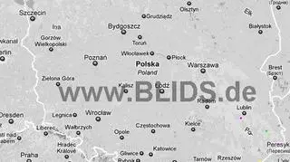 Ścieżka burz nad Polską (godz