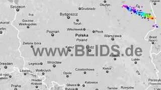 Ścieżka burz nad Polską (godz