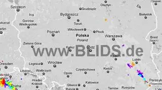 Ścieżka burz nad Polską (godz