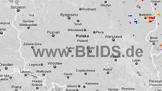Ścieżka burz w godzinach 13.15-15.15