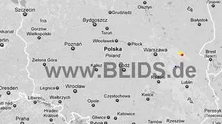 Ścieżka burz w godzinach 13