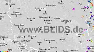 Ścieżka burz w godzinach 14.45-16.45 (blids.de)