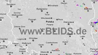 Ścieżka burz w godzinach 15