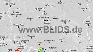 Ścieżka burz w godzinach 16.00-18.00 (blids.de)