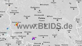 Ścieżka burz w godzinach 19